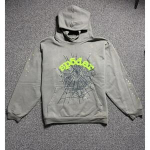 Sp5der "Slate Grey" Hoodie